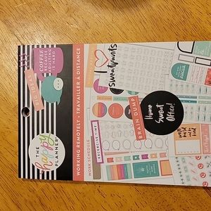 Happy Planner Working Remotely Sticker Book